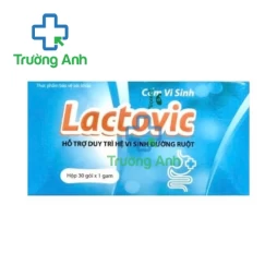 Lactovic (Hộp 30 gói) V-Biotech - Hỗ trợ cân bằng hệ vi sinh đường ruột